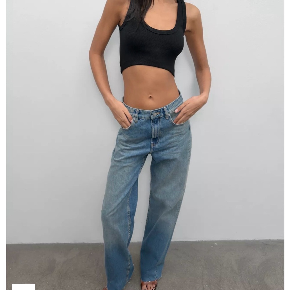Zara Light Blue Relaxed women’s Jeans